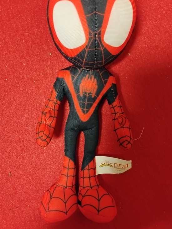 Marvel Other - Marvel Miles Morales Black and Red Spider-Man Plush